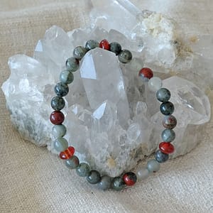 African Bloodstone Bracelet