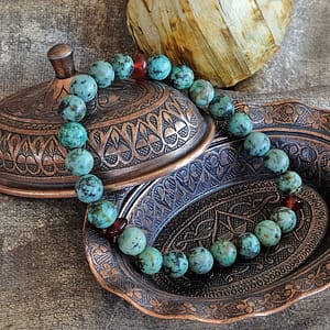 African Turquoise Bracelet